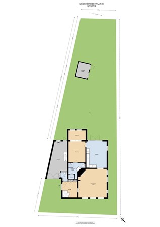 Floorplan - Lindendriesstraat 39, 6181 NB Elsloo
